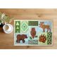 ITH Northwoods Placemat | Machine Embroidery Designs by JuJu