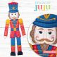                                 In The Hoop Nutcracker Wall Hanging Decoration | Designs by JuJu
                            