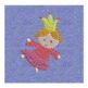 Itty Bitty Princess Machine Embroidery Designs by JuJu