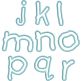 Childs Play Applique Font