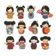 Kokeshi Dolls Applique Machine Embroidery Designs by JuJu 