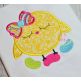 Jelly Bean Chick Applique | Machine Embroidery Designs by JuJu