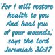 Jeremiah 30:17