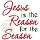 Jesus Is the Reason Embroidery Design | Machine Embroidery Designs by JuJu