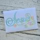 Itch 2 Stitch Jesus Swirl Digital Embroidery Machine Designs by JuJu