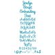 Jordyn Script Embroidery Font | Machine Embroidery Designs by JuJu
