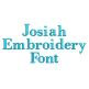 Josiah Embroidery Font | Machine Embroidery Designs by JuJu