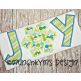 JOY Snowflake Applique | Machine Embroidery Designs by JuJu