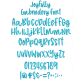 Joyfully Embroidery Font | Machine Embroidery Designs by JuJu