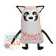 Remington Raccoon | Machine Embroidery Designs by JuJu