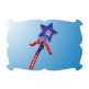 Korker Ribbon Princess Wand Applique