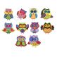 Jumbo A Hoot and a Half Set 2 Applique Machine Embroidery Designs by JuJu 