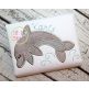 Jumping Dolphin Applique | Machine Embroidery Designs by JuJu