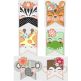 Jungle Animal Flags Girls Applique Machine Embroidery Designs by JuJu 