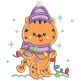 Jungle Christmas Applique Machine Embroidery Designs by JuJu 