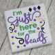 I'm Just Here for the Beads Embroidery | Machine Embroidery Designs by JuJu
