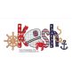 Daisy Doodle Bean Stitch Applique Alphabet | Machine Embroidery Designs by JuJu