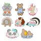 Kids Animal Word Art 2 Applique Machine Embroidery Designs By JuJu
