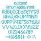 Kid Zone Embroidery Font | Machine Embroidery Designs by JuJu
