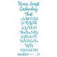 Kierin Script Embroidery Font Machine Embroidery Designs by JuJu
