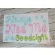 Kiss Me Slowly Embroidery Font | Machine Embroidery Designs by JuJu