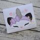 Kitty Unicorn Horn Applique | Machine Embroidery Designs by JuJu