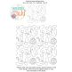 Kitty and Yarn End-to-End Quilting | Machine Embroidery Designs by JuJu
