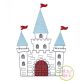 Knight Castle Embroidery | Machine Embroidery Designs by JuJu