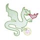 Knight Dragon Sketch Embroidery | Machine Embroidery Designs by JuJu