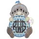 Knight Monogram Peeker Applique | Machine Embroidery Designs by JuJu