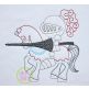 Knight Riding Horse Embroidery | Machine Embroidery Designs by JuJu