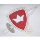 Knight Shield and Sword Embroidery | Machine Embroidery Designs by JuJu