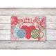 ITH Knitting Mug Rug | Machine Embroidery Designs by JuJu