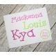 Kyleigh Embroidery Font | Machine Embroidery Designs by JuJu