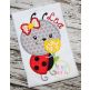 Ladybug Tulip Applique | Machine Embroidery Designs by JuJu