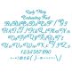 Lady Mary Embroidery Font | Machine Embroidery Designs by JuJu