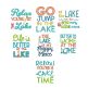 Lakeside Sayings Machine Embroidery Designs by JuJu
