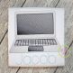 Laptop Sketch Design | Machine Embroidery Designs by JuJu