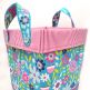 In The Hoop Fabric Basket Handle Straps | Machine Embroidery Designs by JuJu