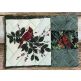 Christmas Patchwork Mug Rugs In The Hoop | Machine Embroidery Designs by JuJu