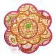 Large Layered Flower (no stem) Applique | Machine Embroidery Designs by JuJu