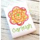 Large Layered Flower (no stem) Applique | Machine Embroidery Designs by JuJu