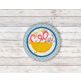 ITH Fresh Lemons Coaster| Machine Embroidery Designs by JuJu