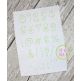 Lemon Meringue Bean Stitch Embroidery Font | Machine Embroidery Designs by JuJu