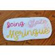 Lemon Meringue Embroidery Font | Machine Embroidery Designs by JuJu