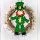 ITH Leprechaun Wall Hanging  | Machine Embroidery Designs by JuJu