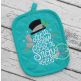 Let it Snow Snowman Embroidery | Machine Embroidery Designs by JuJu