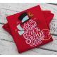 Let it Snow Snowman Embroidery | Machine Embroidery Designs by JuJu