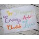 Lettres Douces Embroidery Font | Machine Embroidery Designs by JuJu