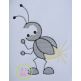 Lightning Bug Sketch Embroidery | Machine Embroidery Designs by JuJu